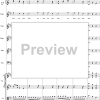 La Finta Giardiniera, Act 1, No. 1 "Introduction" - Full Score