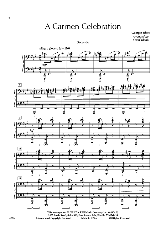 A Carmen Celebration