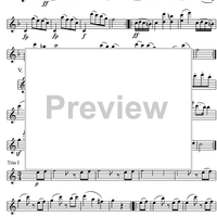 5 Minuets D89 - Violin 1