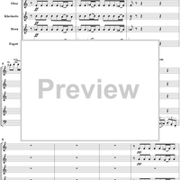 Kleine Kammermusik für fünf Bläser - Score