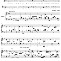 Chorale Preludes, Part II, Von der Auferstehung der Toten und vom jüngsten Gerichte, 31. Gott hat das Evangelium