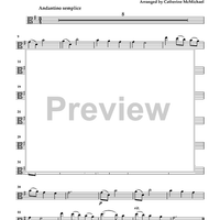 Hymns of Peace for 2 Violins and Piano - Viola (for Violin 2)