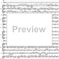 Orchestral Suite No. 4 in D Major - Score