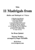 Ballets and Madrigals to 5 Voices (1598) - Tuba