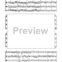 Water Music Suites - Score