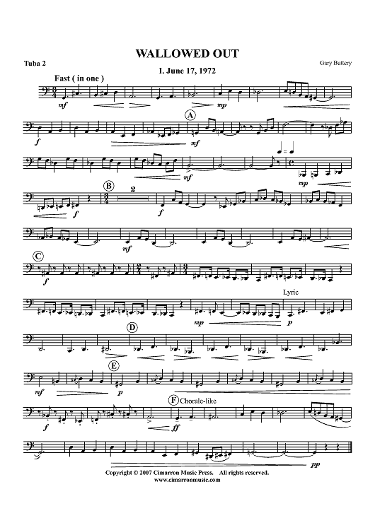 Wallowed Out - Tuba 2