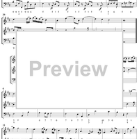 Trio Sonata in B Minor, Op. 3, No. 4 - Score