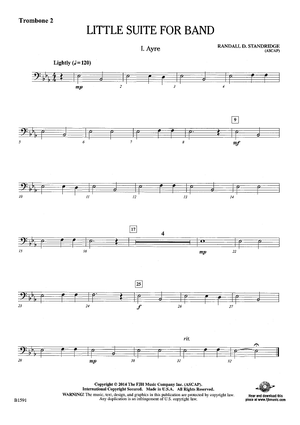 Little Suite for Band - Trombone 2