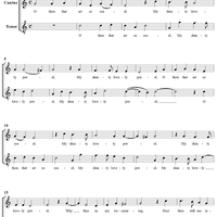 O Thou That Art So Cruel