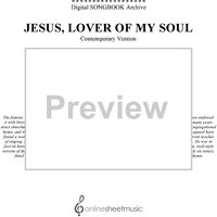 Jesus, Lover Of My Soul (Contemporary Version)