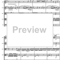 String Quintet G Major Op.33 - Score