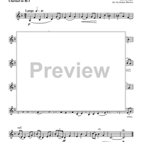 Nimrod from "Enigma Variations" - Clarinet 3 in B-flat