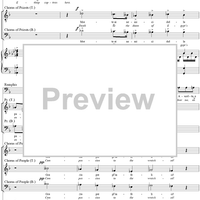 Recitative and Continuation of Grand Finale II from "Aida", Act 2 - Score