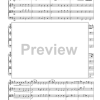Hornpipe - from The Water Music - Score