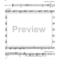 Fanfare for Brass and Percussion - Trumpet 1 in B-flat