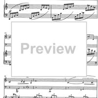 Destin (Symphonie à trois pour un drame) - Score