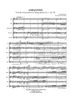 Andantino - From the 3rd movement of "String Quartet No. 1, Op. 10" - Score
