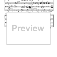 Air - from Suite #3 in D Major - Score