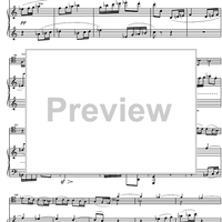 Sonata No. 4 C Major Op.102 No. 1 - Score