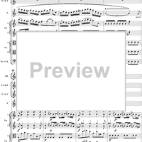 "Fra cento affanni", aria, K73c (K88) - Full Score