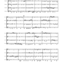 The March Before the Battell - Score