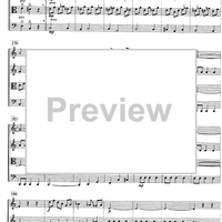 String quartet No. 1 - Score