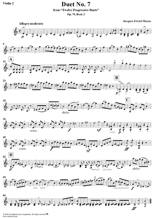 Duet No. 7 - Violin 2