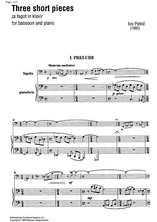 Prelude - Score