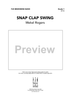Snap Clap Swing - Score