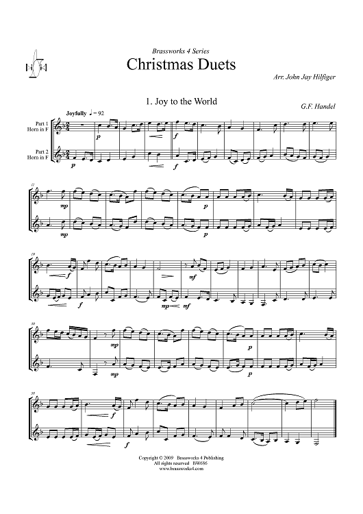 Christmas Duets - Trombone