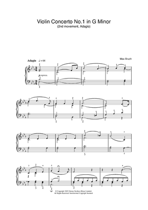 Violin Concerto No.1 In G Minor (2nd Movement)