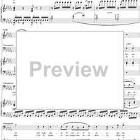 Duet from "Aida", Act 3 - Score