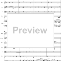 Triple Concerto in A Minor, Movement 3 (BWV1044) - Score