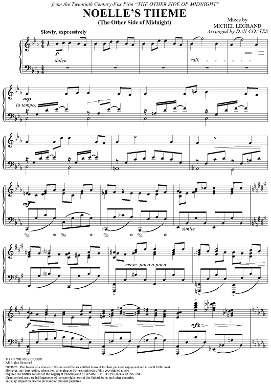 Faded Roses  (Noelle's Theme)