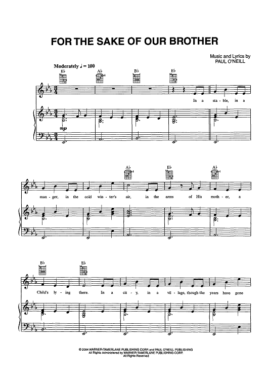 For The Sake Of Our Brother