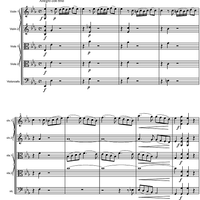 String Quintet Eb Major Op. 4 - Score