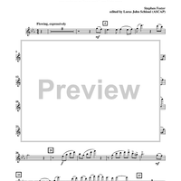 Gentle Annie - Solo C Treble Clef