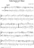 Violin Sonata No. 8 - Piano Score