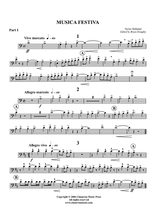 Musica Festiva - Bassoon 1