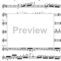 Divertimento No.17 D Major KV334 - Violin 1