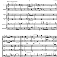 Divertimento F Major KV253 - Score