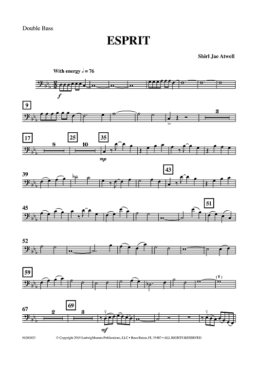 Esprit - Double Bass