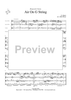 Air on G String - Score