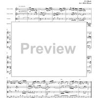 Air on G String - Score