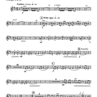 Circus Elephant Fanfare - Trumpet 2 in B-flat