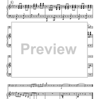 Allegro Agitato - from Violin Sonata in F Minor - Piano Score