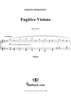 Fugitive Visions, op. 22, no. 1  (Lentamente)