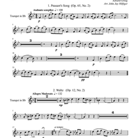 Three Melodies - Trumpet in B-flat