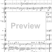 Symphony No. 25 in G Minor, Movement 3 - Full Score
