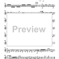 Concerto for Oboe in C Major, K. 314 for Oboe and String Quartet - Violin 2